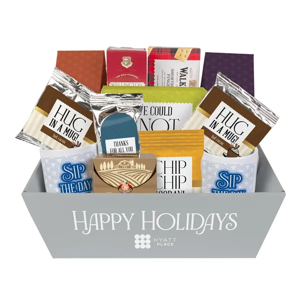Sip and Savor Gourmet Tray with Mugs - Sip and Savor Gourmet Tray with Mugs - Image 0 of 4