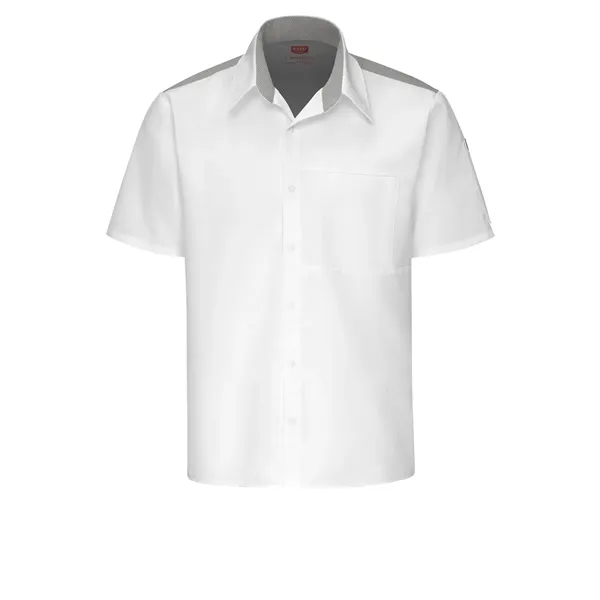 Red Kap Culinary - Men's Airflow Cook Shirt with OilBlok - Red Kap Culinary - Men's Airflow Cook Shirt with OilBlok - Image 4 of 4