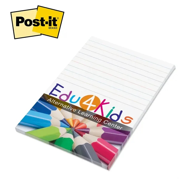 Post-it® Custom Printed Notepad - 4" x 6" - Post-it® Custom Printed Notepad - 4" x 6" - Image 0 of 2