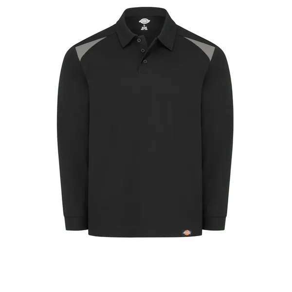 Dickies Shirts - Men's Team Performance Long-Sleeve Polo - Dickies Shirts - Men's Team Performance Long-Sleeve Polo - Image 1 of 2