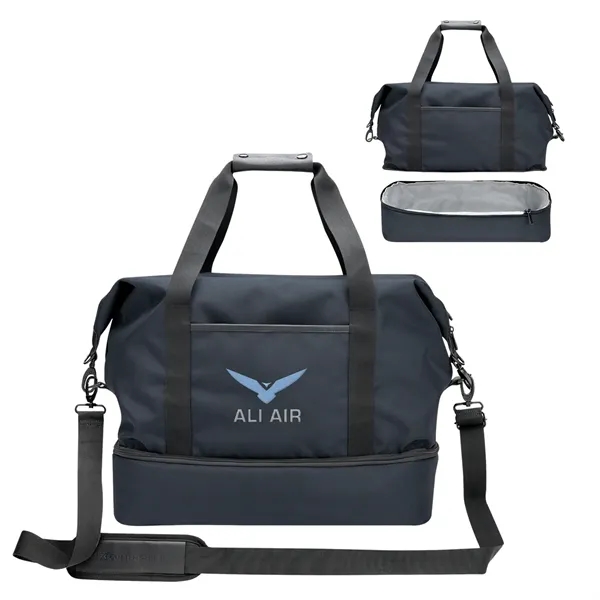 Cutter & Buck® Travel Collection Drop Bottom Weekender - Cutter & Buck® Travel Collection Drop Bottom Weekender - Image 3 of 3