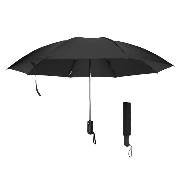 46" Arc Two-Tone rPET Inversion Umbrella - 46" Arc Two-Tone rPET Inversion Umbrella - Image 2 of 9