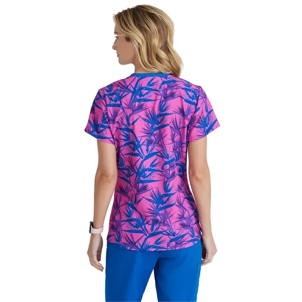 Barco - Skechers - Women's One Pocket Tuck-In Print Top - Barco - Skechers - Women's One Pocket Tuck-In Print Top - Image 1 of 1