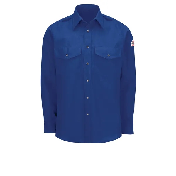 Bulwark - Nomex Shirt - Deluxe Shirt Nomex 4.5Oz Navy - Bulwark - Nomex Shirt - Deluxe Shirt Nomex 4.5Oz Navy - Image 1 of 2