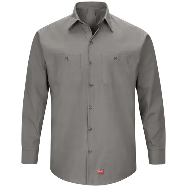 Red Kap Shirts - Men's Long Sleeve Mimix Work Shirt - Red Kap Shirts - Men's Long Sleeve Mimix Work Shirt - Image 5 of 9