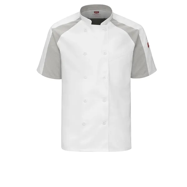 Red Kap Culinary - Men's Airflow Raglan Chef Coat with Oi... - Red Kap Culinary - Men's Airflow Raglan Chef Coat with Oi... - Image 4 of 4