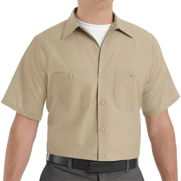 Red Kap Shirts - Men's Short Sleeve Industrial Work Shirt - Red Kap Shirts - Men's Short Sleeve Industrial Work Shirt - Image 18 of 50