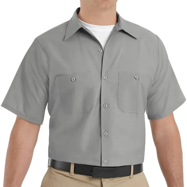 Red Kap Shirts - Men's Short Sleeve Industrial Work Shirt - Red Kap Shirts - Men's Short Sleeve Industrial Work Shirt - Image 24 of 50