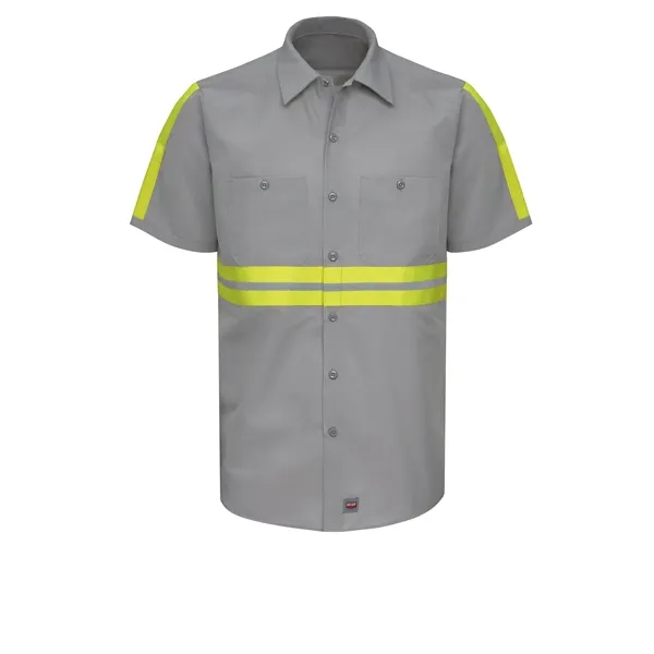 Red Kap Shirts - Men's Short Sleeve Industrial Work Shirt - Red Kap Shirts - Men's Short Sleeve Industrial Work Shirt - Image 26 of 50