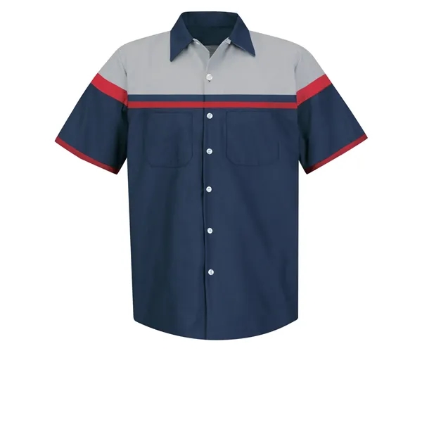 Red Kap Shirts - Men's Short Sleeve Industrial Work Shirt - Red Kap Shirts - Men's Short Sleeve Industrial Work Shirt - Image 32 of 50