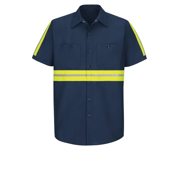 Red Kap Shirts - Men's Short Sleeve Industrial Work Shirt - Red Kap Shirts - Men's Short Sleeve Industrial Work Shirt - Image 34 of 50
