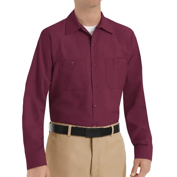 Red Kap Shirts - Men's Long Sleeve Industrial Work Shirt - Red Kap Shirts - Men's Long Sleeve Industrial Work Shirt - Image 4 of 50
