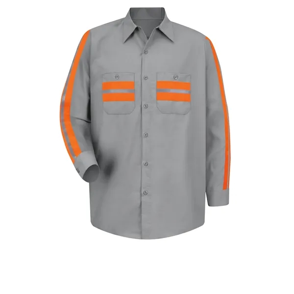 Red Kap Shirts - Men's Long Sleeve Industrial Work Shirt - Red Kap Shirts - Men's Long Sleeve Industrial Work Shirt - Image 26 of 50