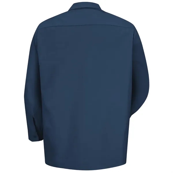 Red Kap Shirts - Men's Long Sleeve Industrial Work Shirt - Red Kap Shirts - Men's Long Sleeve Industrial Work Shirt - Image 30 of 50