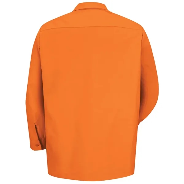 Red Kap Shirts - Men's Long Sleeve Industrial Work Shirt - Red Kap Shirts - Men's Long Sleeve Industrial Work Shirt - Image 35 of 50