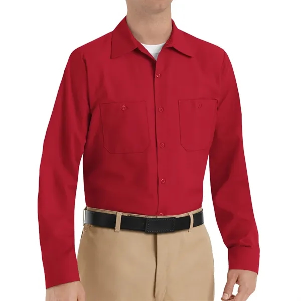 Red Kap Shirts - Men's Long Sleeve Industrial Work Shirt - Red Kap Shirts - Men's Long Sleeve Industrial Work Shirt - Image 42 of 50