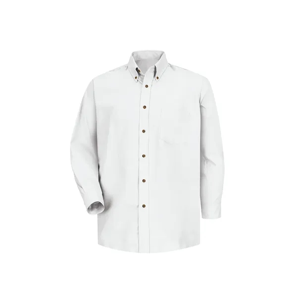 Red Kap Shirts - Men's Long Sleeve Button Down Poplin Shirt - Red Kap Shirts - Men's Long Sleeve Button Down Poplin Shirt - Image 8 of 8