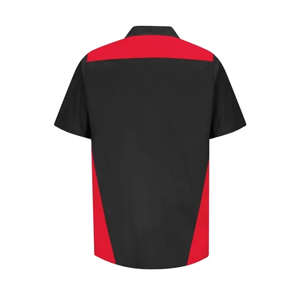 Red Kap Shirts - Men's Short Sleeve Tri-Color Shop Shirt - Red Kap Shirts - Men's Short Sleeve Tri-Color Shop Shirt - Image 2 of 5