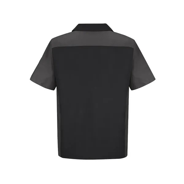Red Kap Shirts - Men's Short Sleeve Two-Tone Crew Shirt - Red Kap Shirts - Men's Short Sleeve Two-Tone Crew Shirt - Image 2 of 11