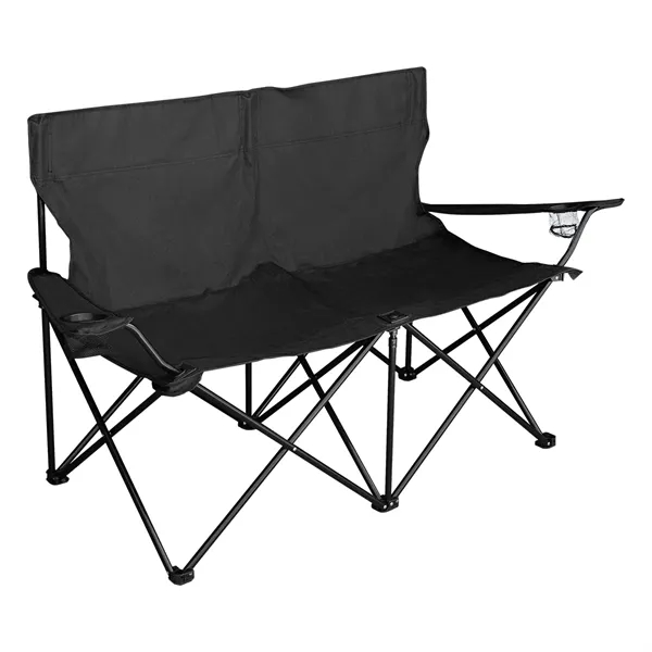 Custom Double Take Folding Chair For Two