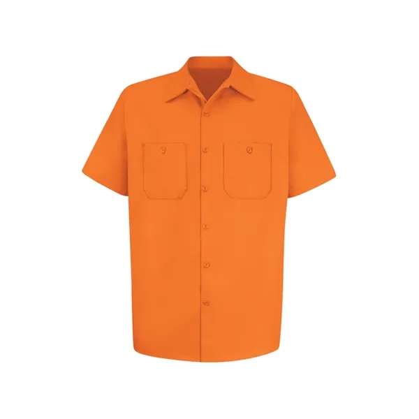 Red Kap Shirts - Men's Short Sleeve Wrinkle-Resistant Cot... - Red Kap Shirts - Men's Short Sleeve Wrinkle-Resistant Cot... - Image 7 of 10