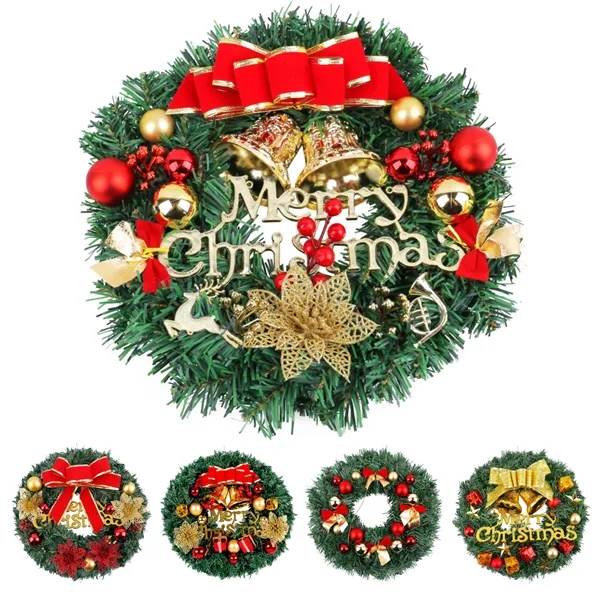 Decorative Christmas Wreath Garland - Customizable Design - Decorative Christmas Wreath Garland - Customizable Design - Image 0 of 8