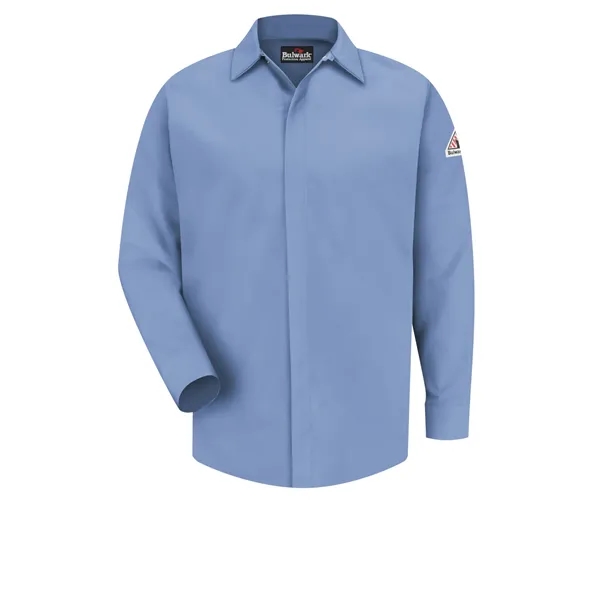 Bulwark - Work Shirt - Men's 7Oz Ct2 Gripper Front Shirt ... - Bulwark - Work Shirt - Men's 7Oz Ct2 Gripper Front Shirt ... - Image 1 of 2