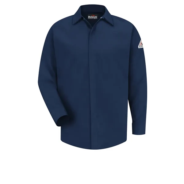 Bulwark - Work Shirt - Men's 7Oz Ct2 Gripper Front Shirt ... - Bulwark - Work Shirt - Men's 7Oz Ct2 Gripper Front Shirt ... - Image 2 of 2