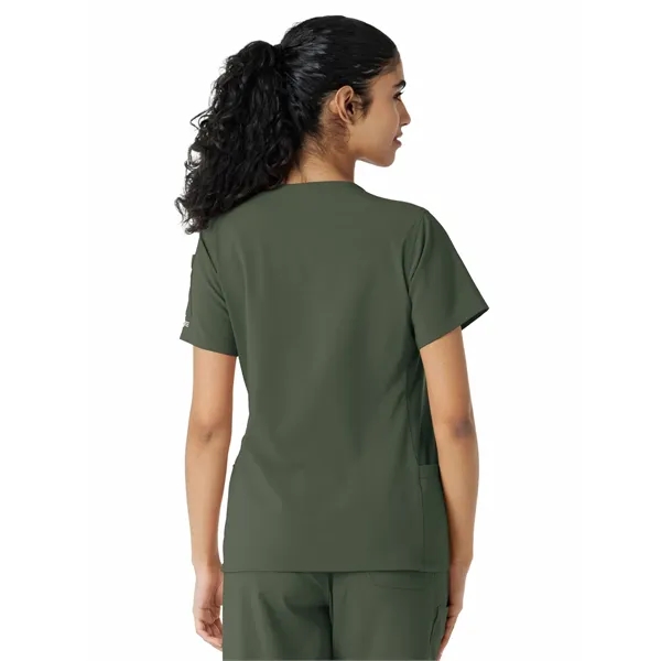 Carhartt Scrubs - Force Essentials - Women's Knit Panel Top - Carhartt Scrubs - Force Essentials - Women's Knit Panel Top - Image 13 of 26