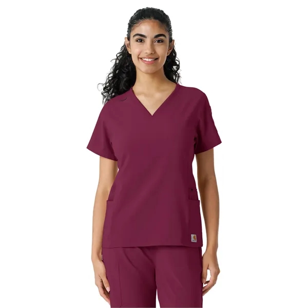 Carhartt Scrubs - Force Essentials - Women's Knit Panel Top - Carhartt Scrubs - Force Essentials - Women's Knit Panel Top - Image 26 of 26