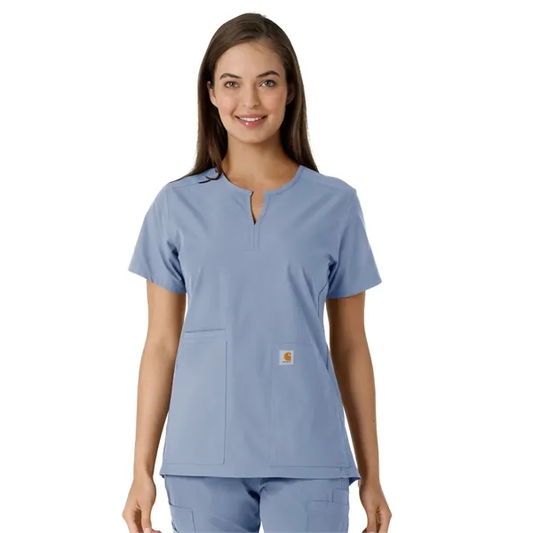 Carhartt Scrubs - Force Essentials Women's Notch Neck Tun... - Carhartt Scrubs - Force Essentials Women's Notch Neck Tun... - Image 5 of 35