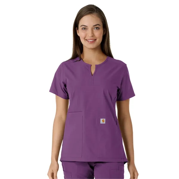 Carhartt Scrubs - Force Essentials Women's Notch Neck Tun... - Carhartt Scrubs - Force Essentials Women's Notch Neck Tun... - Image 7 of 35
