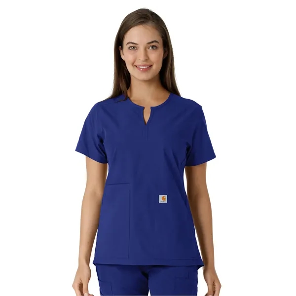 Carhartt Scrubs - Force Essentials Women's Notch Neck Tun... - Carhartt Scrubs - Force Essentials Women's Notch Neck Tun... - Image 9 of 35