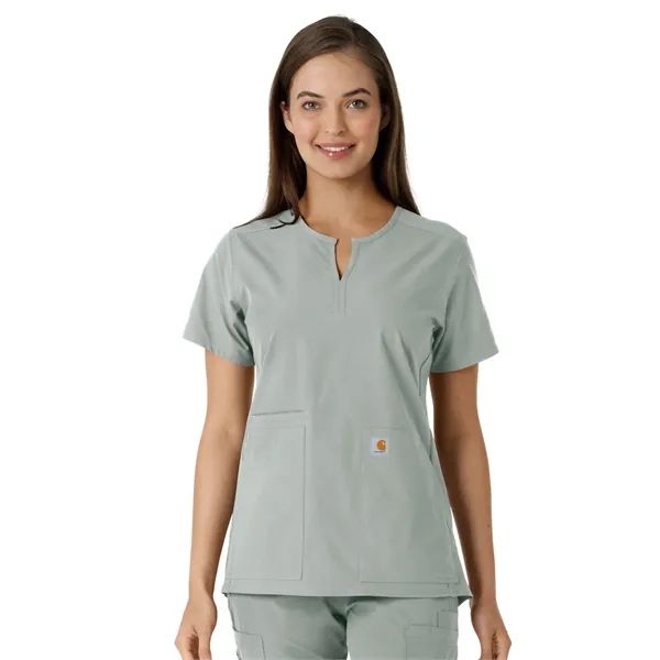 Carhartt Scrubs - Force Essentials Women's Notch Neck Tun... - Carhartt Scrubs - Force Essentials Women's Notch Neck Tun... - Image 13 of 35