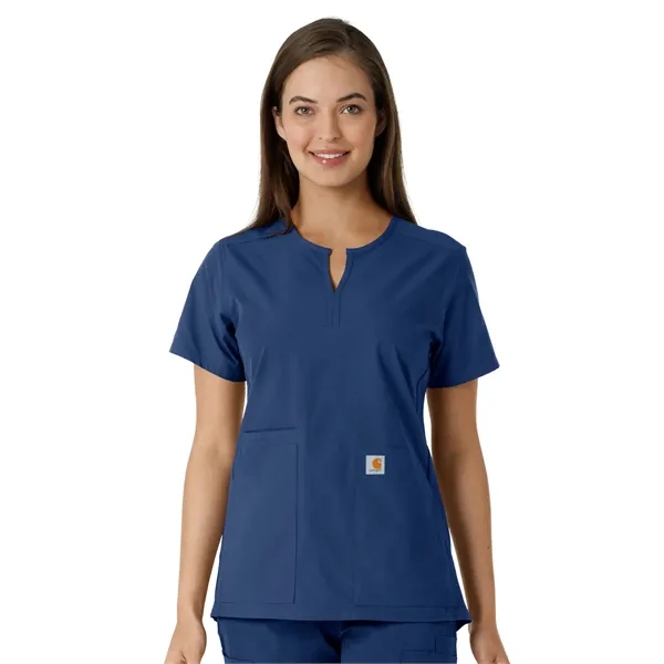 Carhartt Scrubs - Force Essentials Women's Notch Neck Tun... - Carhartt Scrubs - Force Essentials Women's Notch Neck Tun... - Image 19 of 35