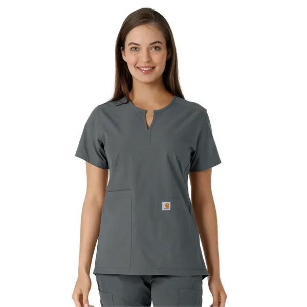 Carhartt Scrubs - Force Essentials Women's Notch Neck Tun... - Carhartt Scrubs - Force Essentials Women's Notch Neck Tun... - Image 23 of 35