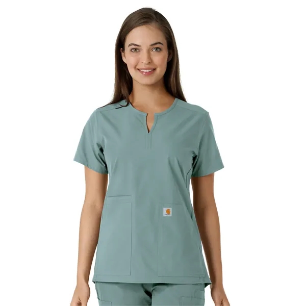 Carhartt Scrubs - Force Essentials Women's Notch Neck Tun... - Carhartt Scrubs - Force Essentials Women's Notch Neck Tun... - Image 27 of 35