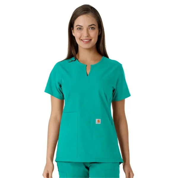 Carhartt Scrubs - Force Essentials Women's Notch Neck Tun... - Carhartt Scrubs - Force Essentials Women's Notch Neck Tun... - Image 29 of 35