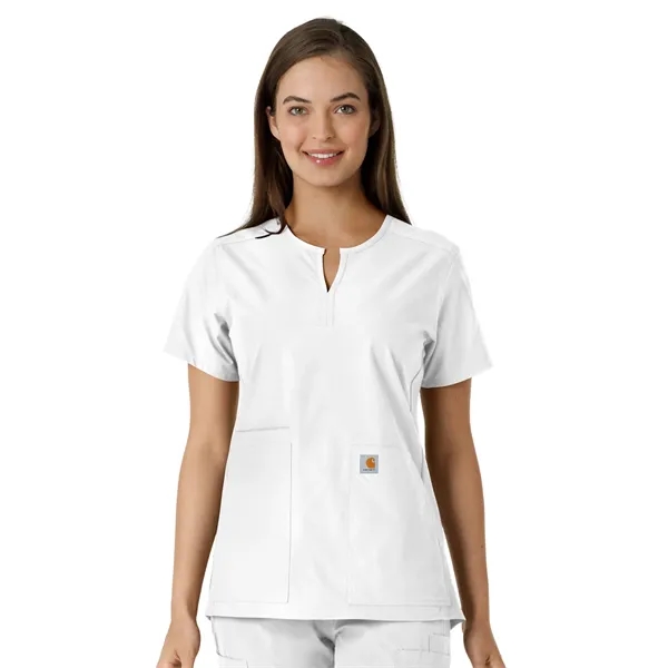Carhartt Scrubs - Force Essentials Women's Notch Neck Tun... - Carhartt Scrubs - Force Essentials Women's Notch Neck Tun... - Image 31 of 35