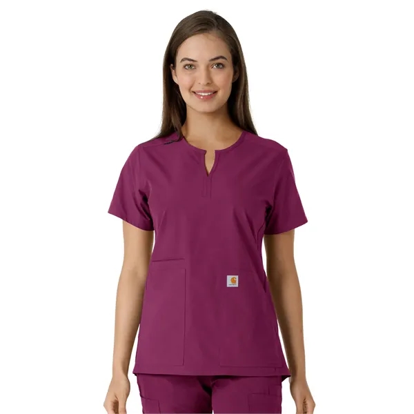 Carhartt Scrubs - Force Essentials Women's Notch Neck Tun... - Carhartt Scrubs - Force Essentials Women's Notch Neck Tun... - Image 35 of 35