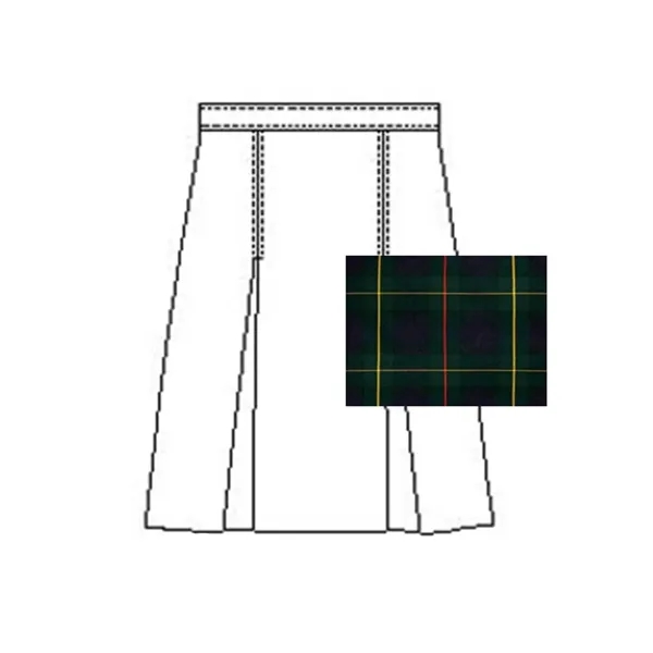 A+ Uniforms - Girls' Model 34 Polyester Plaid Skirt - A+ Uniforms - Girls' Model 34 Polyester Plaid Skirt - Image 13 of 19