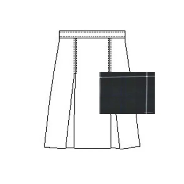 A+ Uniforms - Girls' Model 34 Polyester Plaid Skirt - A+ Uniforms - Girls' Model 34 Polyester Plaid Skirt - Image 15 of 19