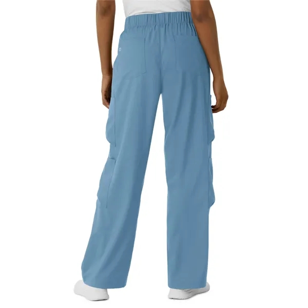 Wink - Boundless - Women's Classic Wide Leg Cargo Scrub Pant - Wink - Boundless - Women's Classic Wide Leg Cargo Scrub Pant - Image 4 of 11