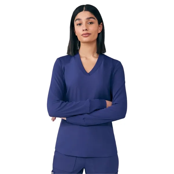 Landau - Forward - Women's Two-Pocket V-Neck Scrub Top - Landau - Forward - Women's Two-Pocket V-Neck Scrub Top - Image 5 of 9