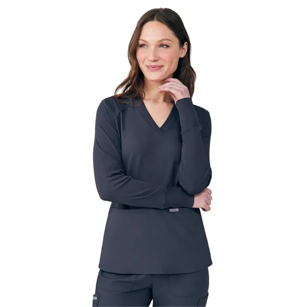 Landau - Forward - Women's Two-Pocket V-Neck Scrub Top - Landau - Forward - Women's Two-Pocket V-Neck Scrub Top - Image 7 of 9