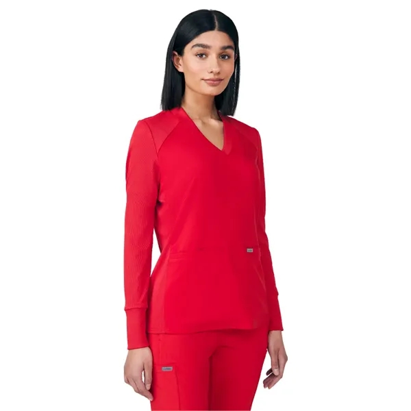 Landau - Forward - Women's Two-Pocket V-Neck Scrub Top - Landau - Forward - Women's Two-Pocket V-Neck Scrub Top - Image 9 of 9
