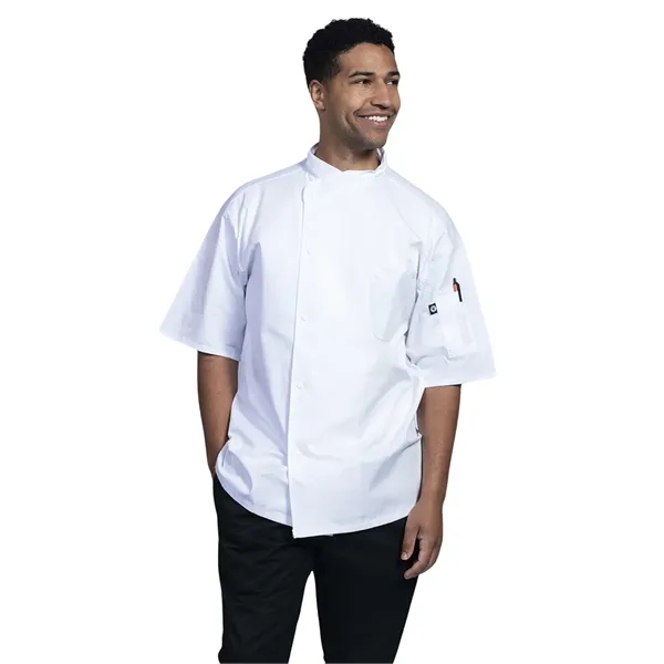 Uncommon Chef - Lycra - Unisex 2-Pocket Luca Coat - Uncommon Chef - Lycra - Unisex 2-Pocket Luca Coat - Image 2 of 2