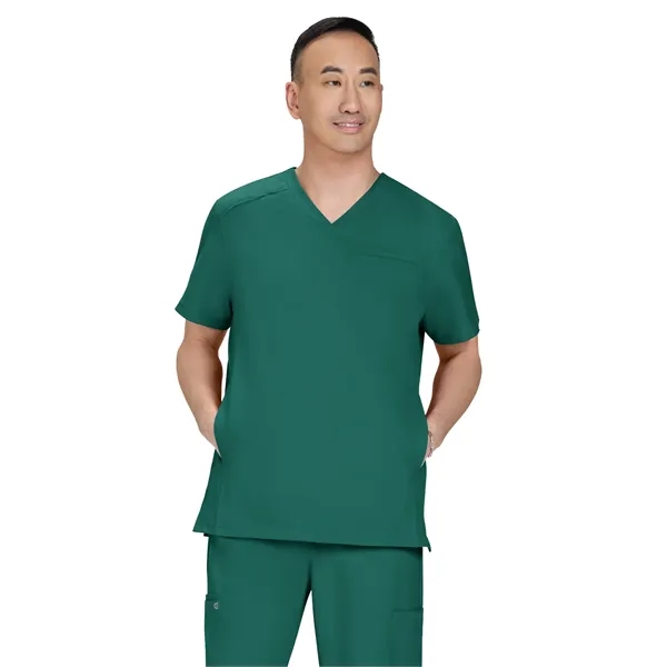 koi - Cureology - Men's Three-Pocket Stasis Scrub Top - koi - Cureology - Men's Three-Pocket Stasis Scrub Top - Image 9 of 29