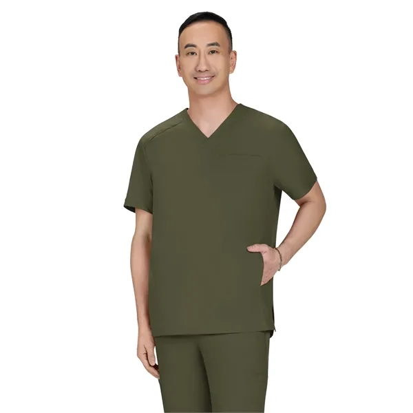 koi - Cureology - Men's Three-Pocket Stasis Scrub Top - koi - Cureology - Men's Three-Pocket Stasis Scrub Top - Image 15 of 29