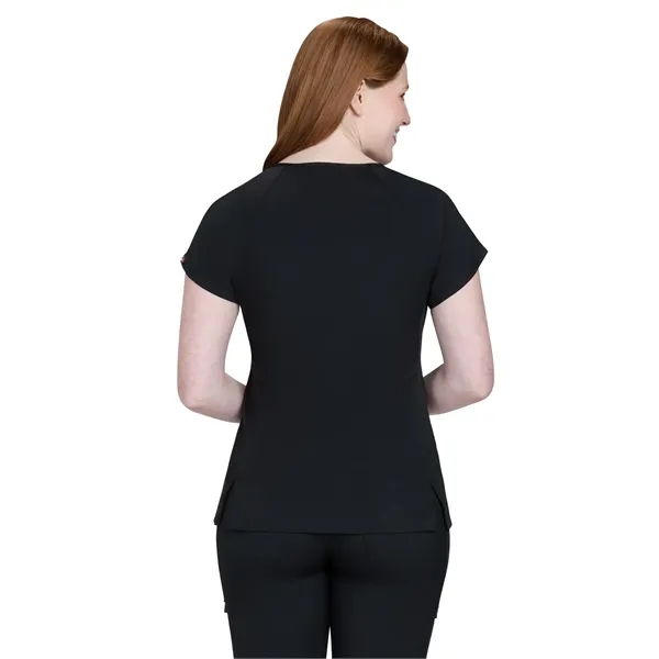Lite - Women's Two-Pocket Split-V-Neck Scrub Top - Lite - Women's Two-Pocket Split-V-Neck Scrub Top - Image 1 of 3